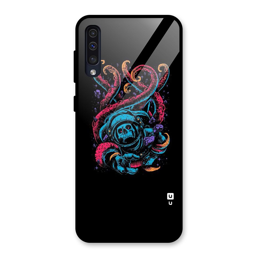 Ghost Tails Glass Back Case for Galaxy A50