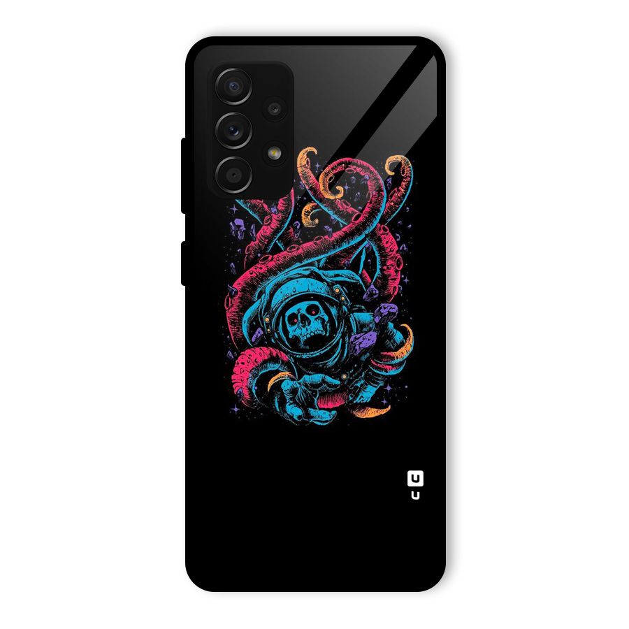 Ghost Tails Glass Back Case for Galaxy A53 5G