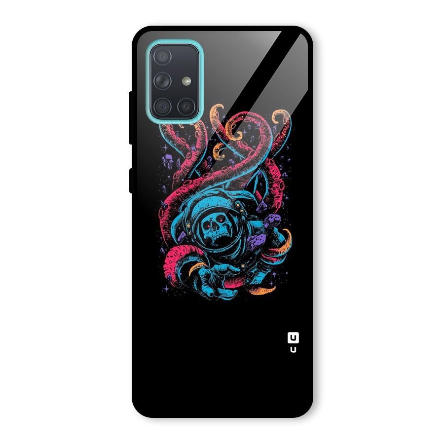 Ghost Tails Glass Back Case for Galaxy A71