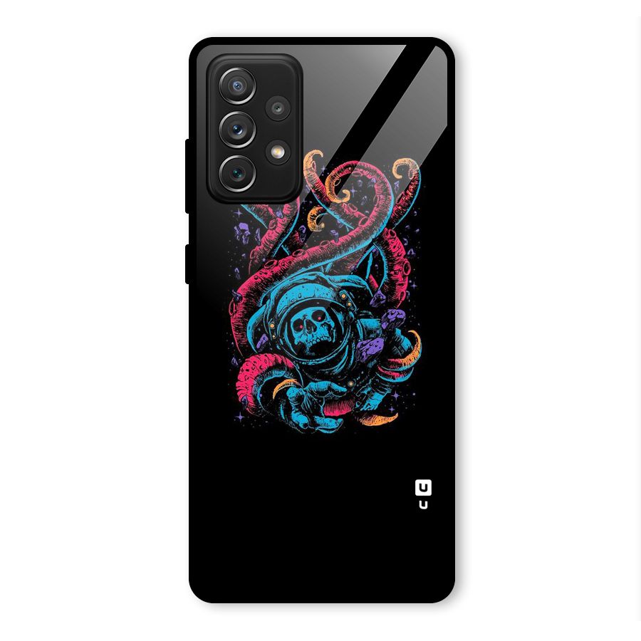 Ghost Tails Glass Back Case for Galaxy A72