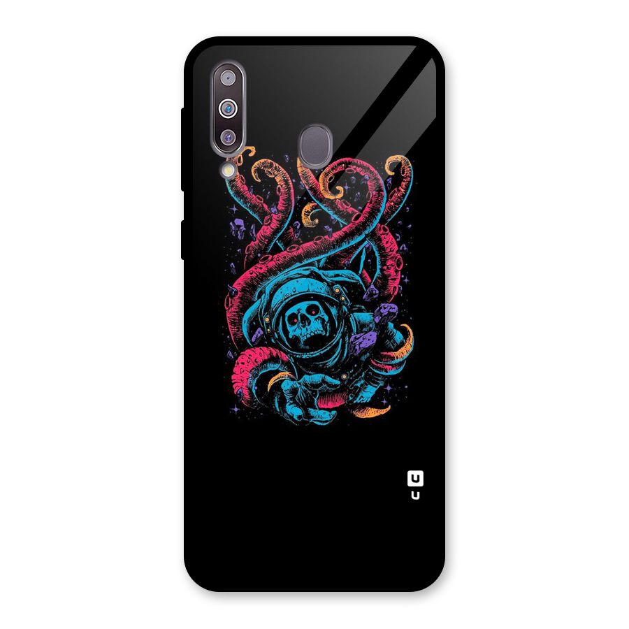 Ghost Tails Glass Back Case for Galaxy M30