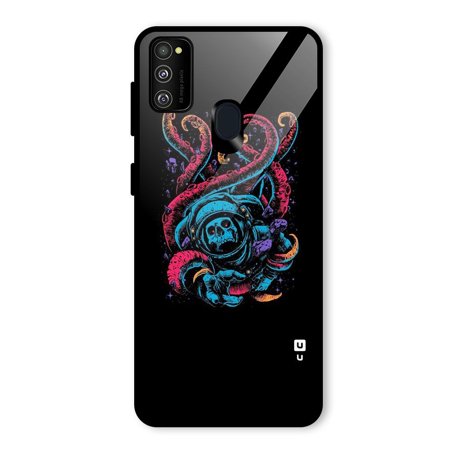 Ghost Tails Glass Back Case for Galaxy M30s