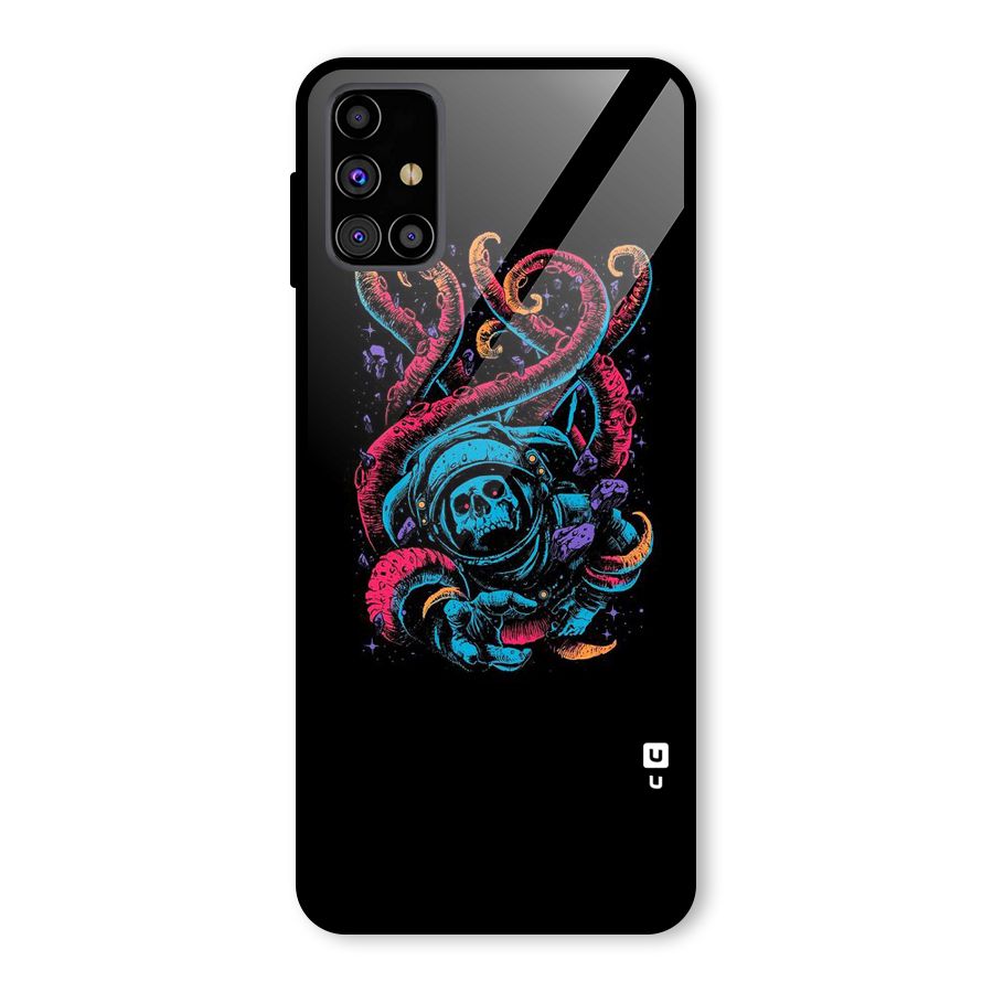 Ghost Tails Glass Back Case for Galaxy M31s