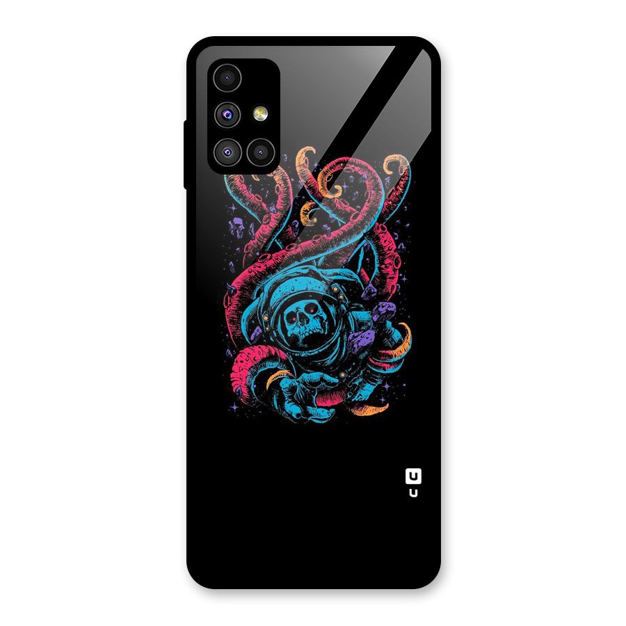 Ghost Tails Glass Back Case for Galaxy M51