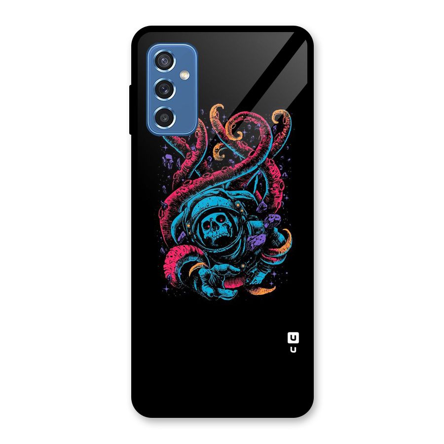 Ghost Tails Glass Back Case for Galaxy M52 5G