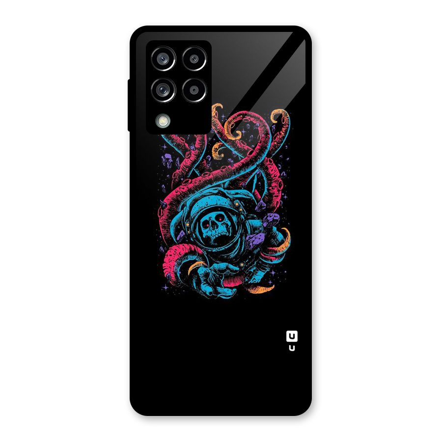 Ghost Tails Glass Back Case for Galaxy M53 5G
