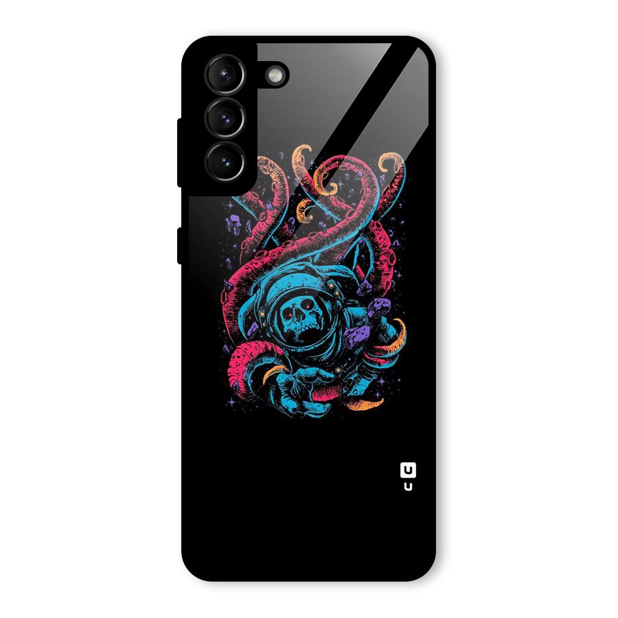 Ghost Tails Glass Back Case for Galaxy S21 Plus