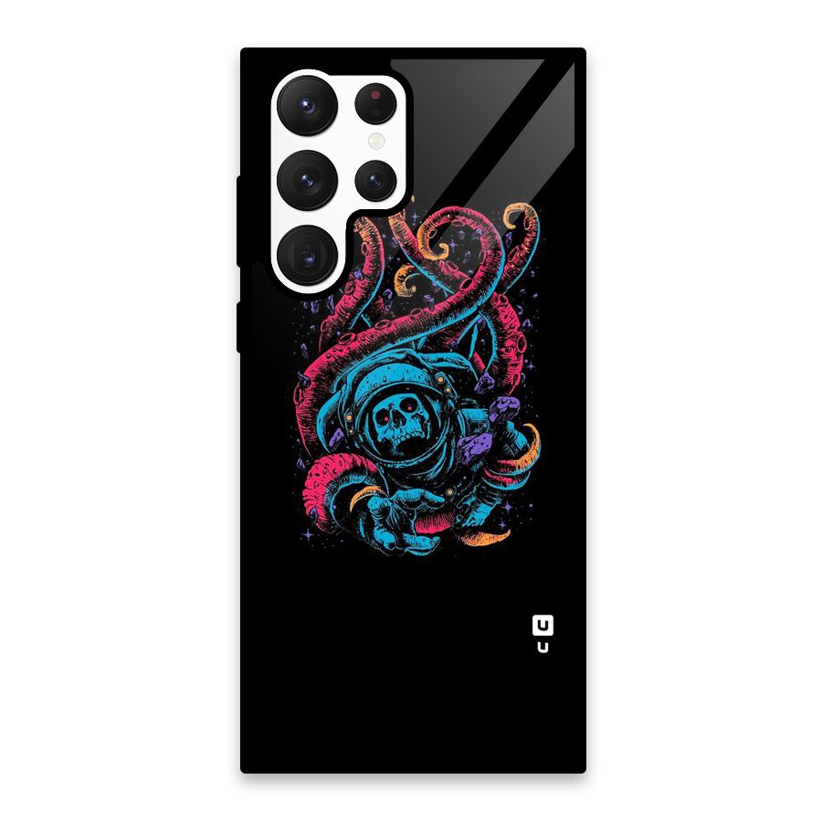 Ghost Tails Glass Back Case for Galaxy S22 Ultra 5G