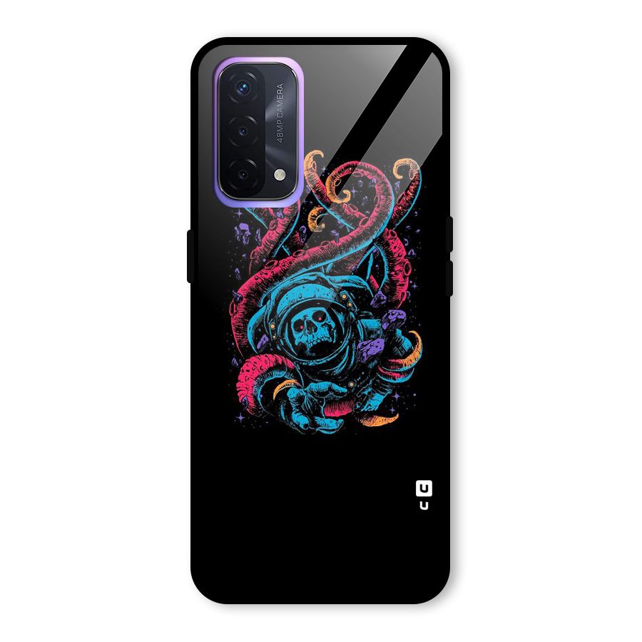 Ghost Tails Glass Back Case for Oppo A74 5G