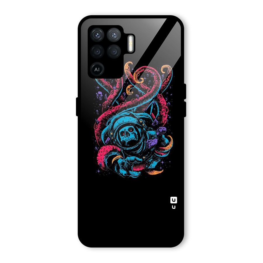 Ghost Tails Glass Back Case for Oppo F19 Pro