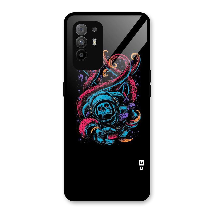 Ghost Tails Glass Back Case for Oppo F19 Pro Plus 5G