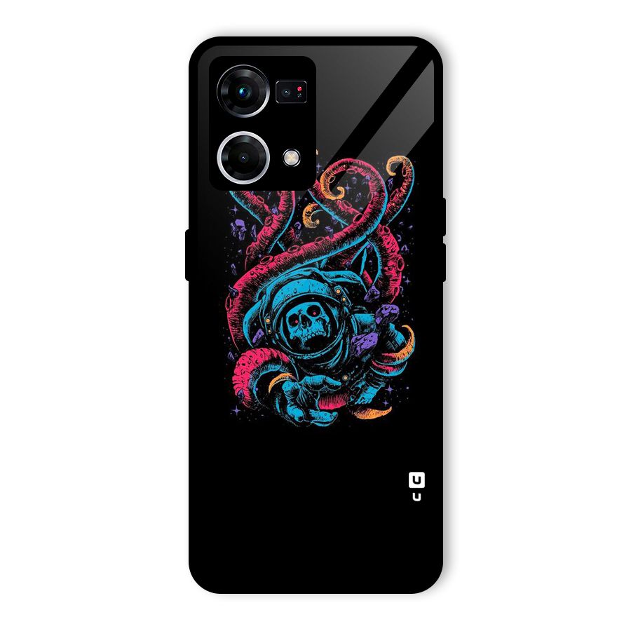 Ghost Tails Glass Back Case for Oppo F21 Pro 5G