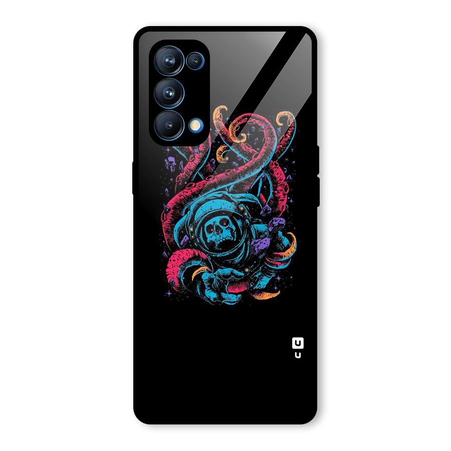 Ghost Tails Glass Back Case for Oppo Reno5 Pro 5G