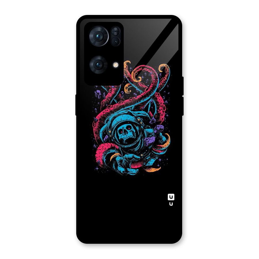Ghost Tails Glass Back Case for Oppo Reno7 Pro 5G