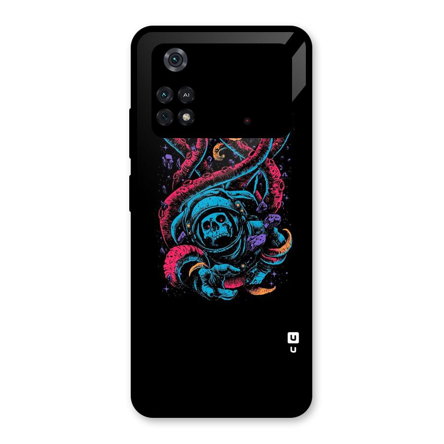 Ghost Tails Glass Back Case for Poco M4 Pro 4G