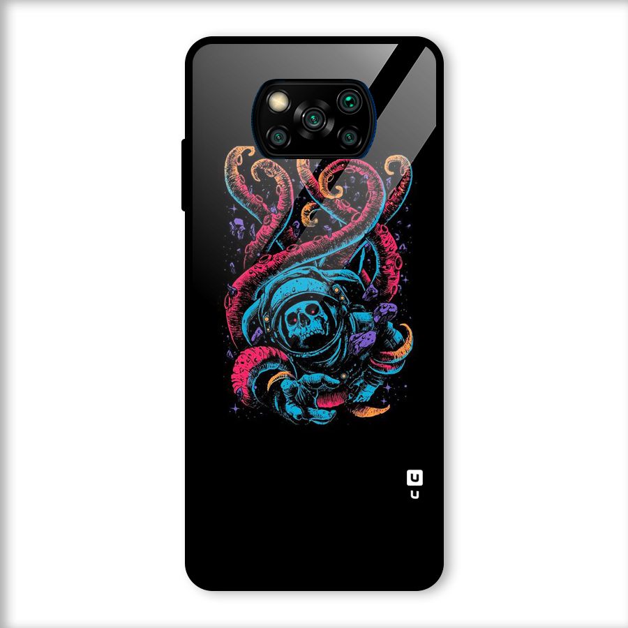Ghost Tails Glass Back Case for Poco X3