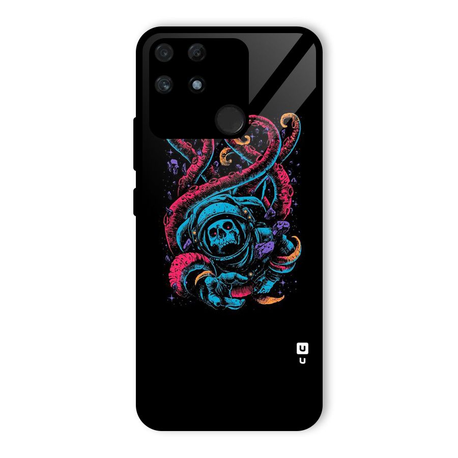 Ghost Tails Glass Back Case for Realme Narzo 50A