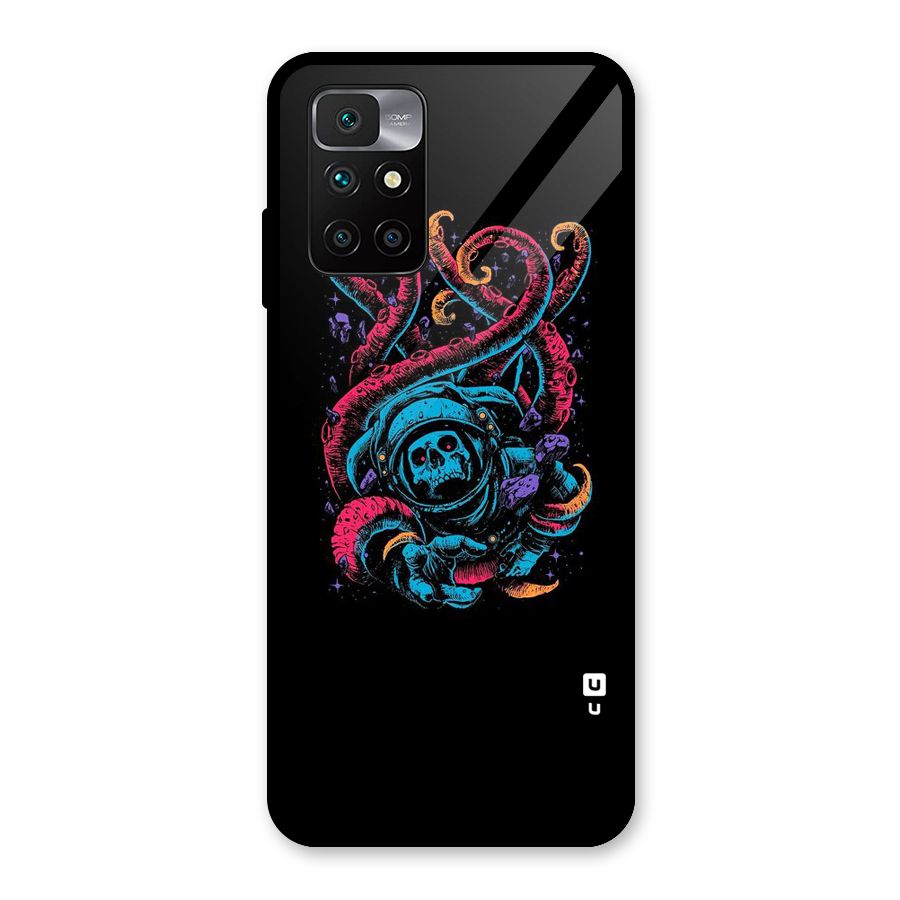 Ghost Tails Glass Back Case for Redmi 10 Prime