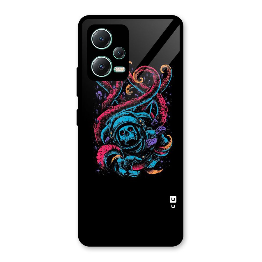 Ghost Tails Glass Back Case for Redmi Note 12 5G