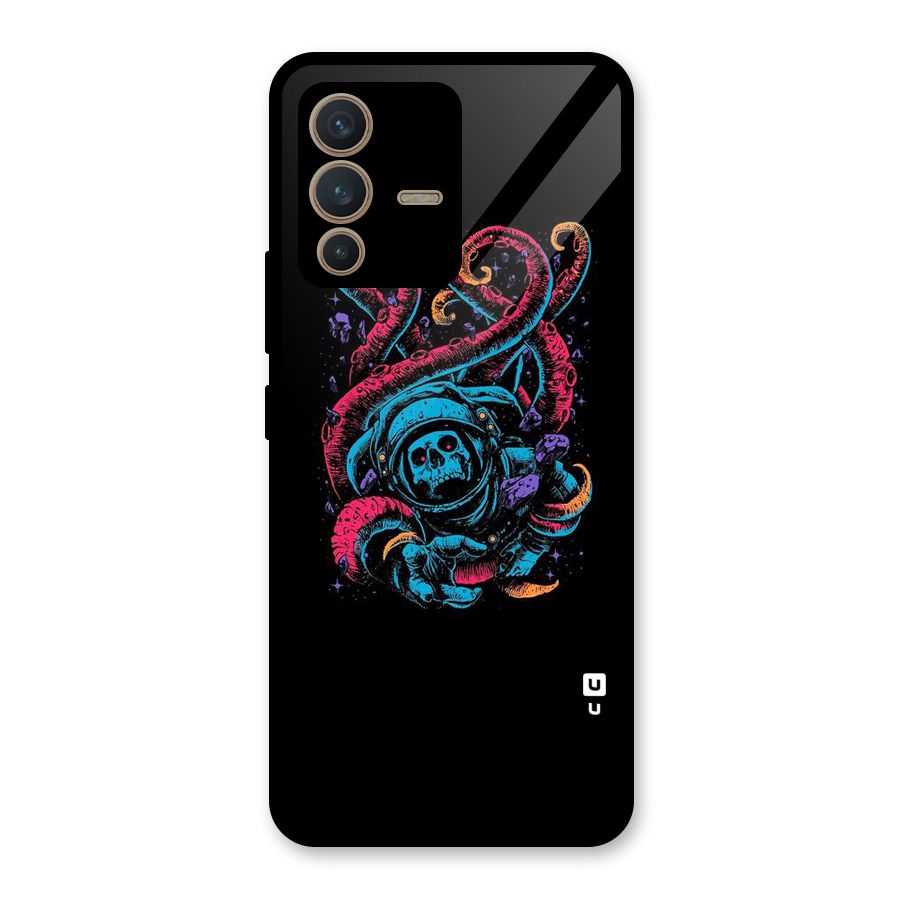 Ghost Tails Glass Back Case for Vivo V23 5G