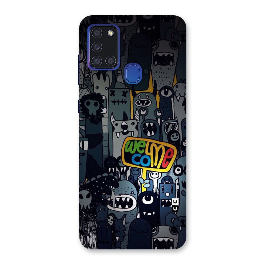 Ghost Welcome Back Case for Galaxy A21s