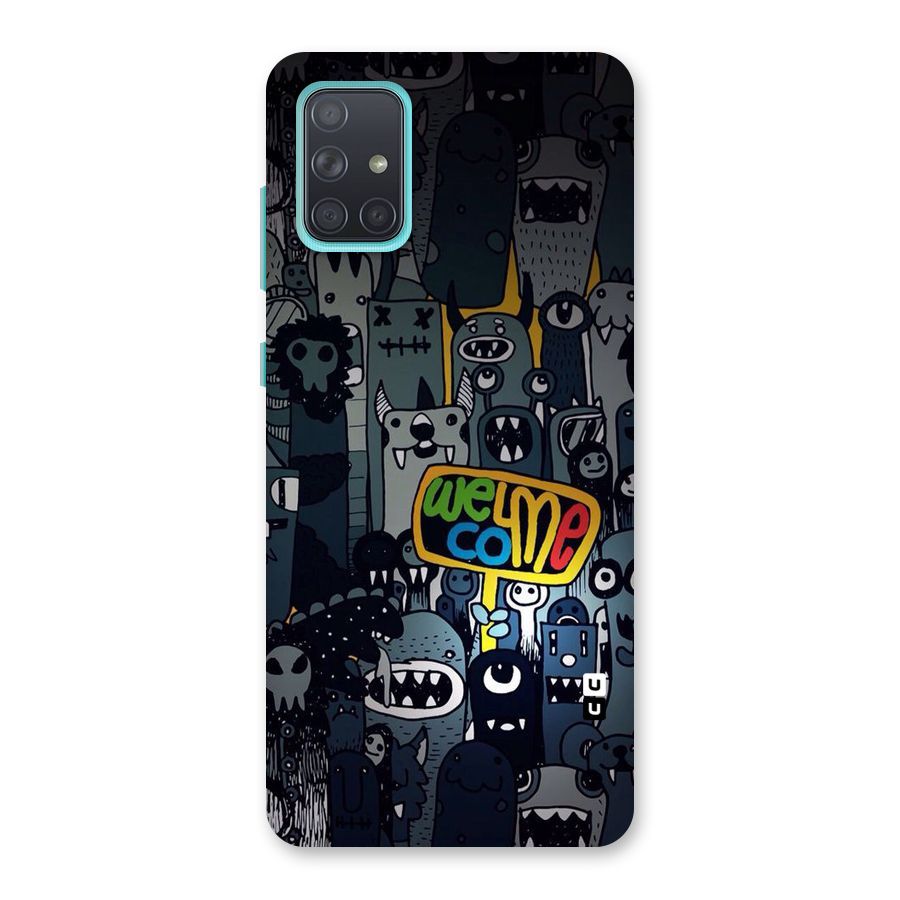Ghost Welcome Back Case for Galaxy A71