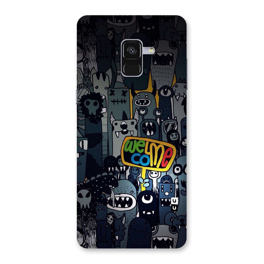 Ghost Welcome Back Case for Galaxy A8 Plus
