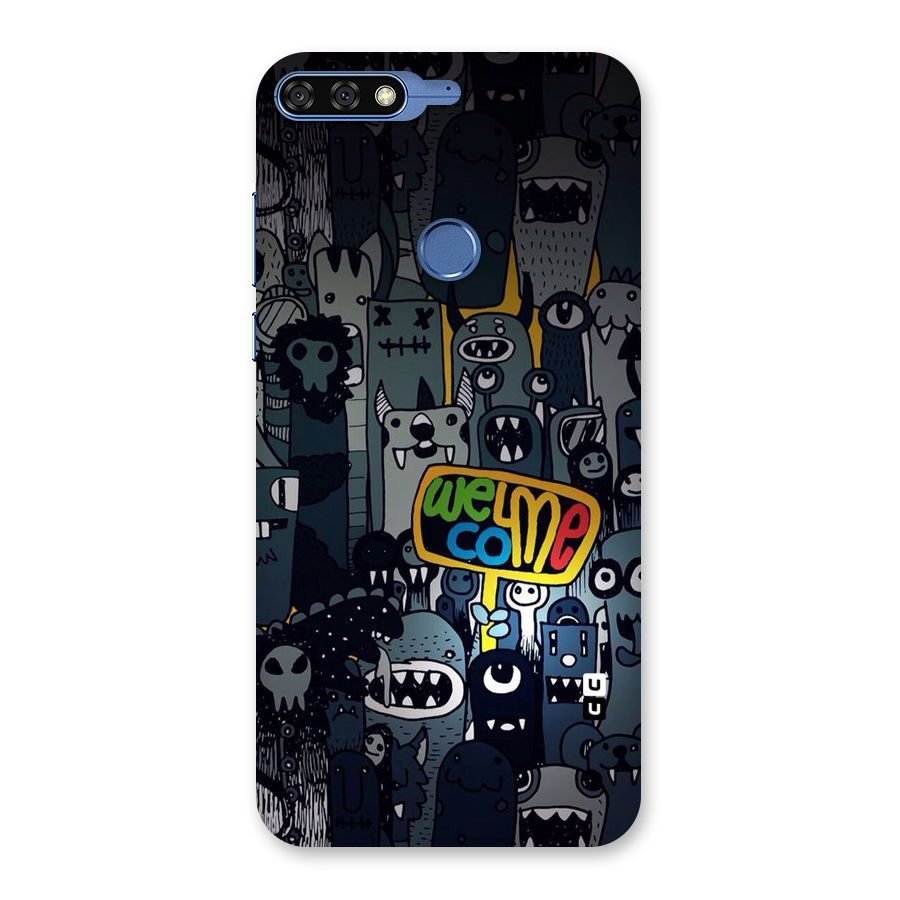 Ghost Welcome Back Case for Honor 7C