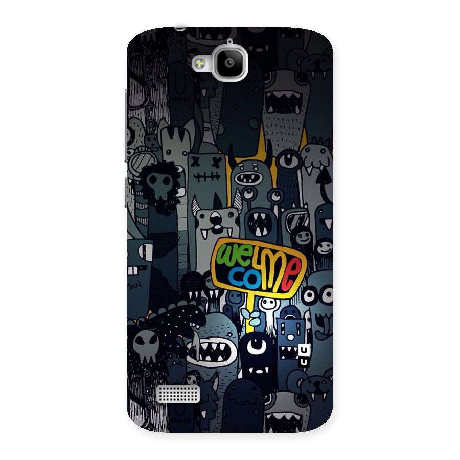 Ghost Welcome Back Case for Honor Holly