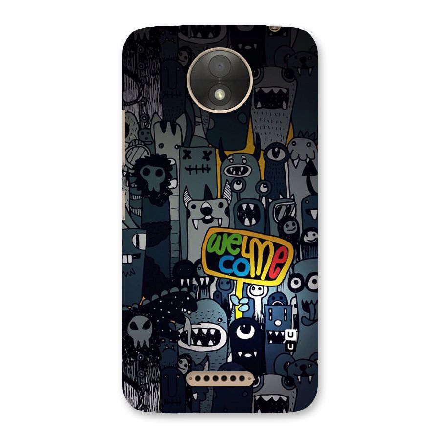 Ghost Welcome Back Case for Moto C Plus
