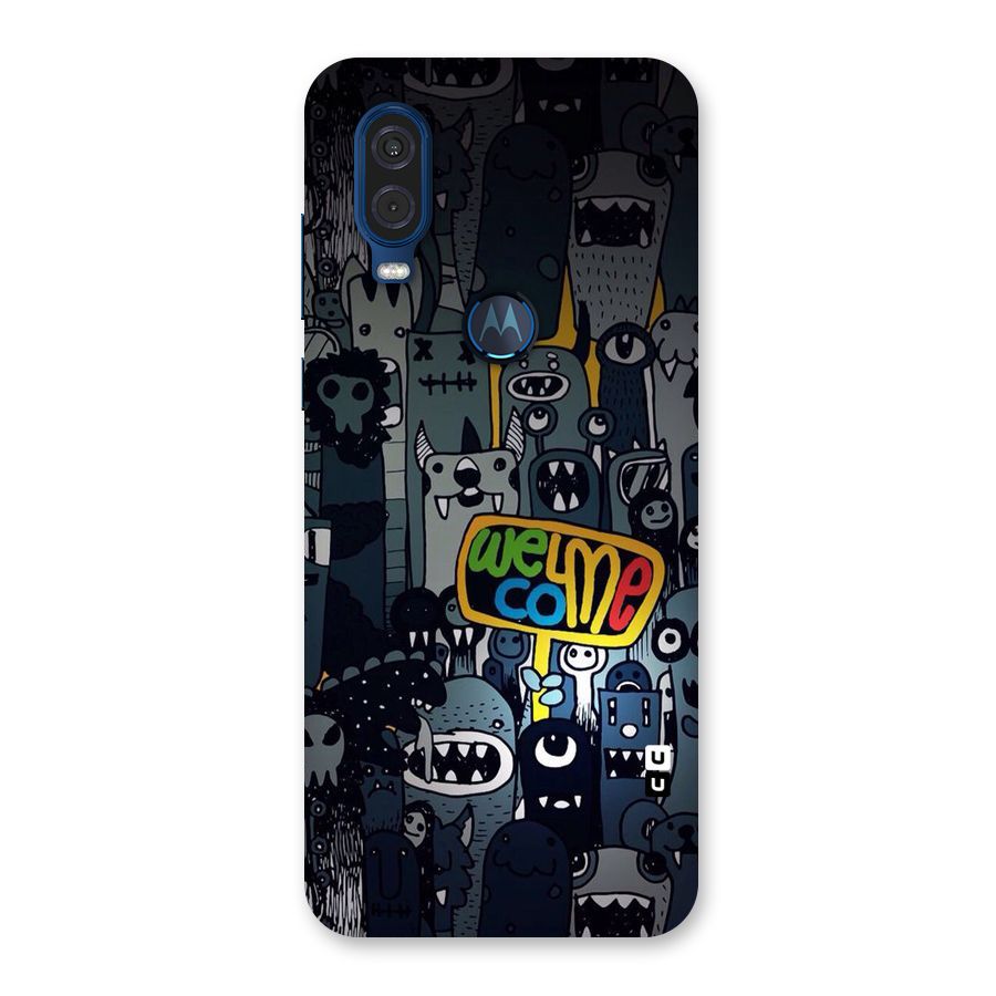 Ghost Welcome Back Case for Motorola One Vision