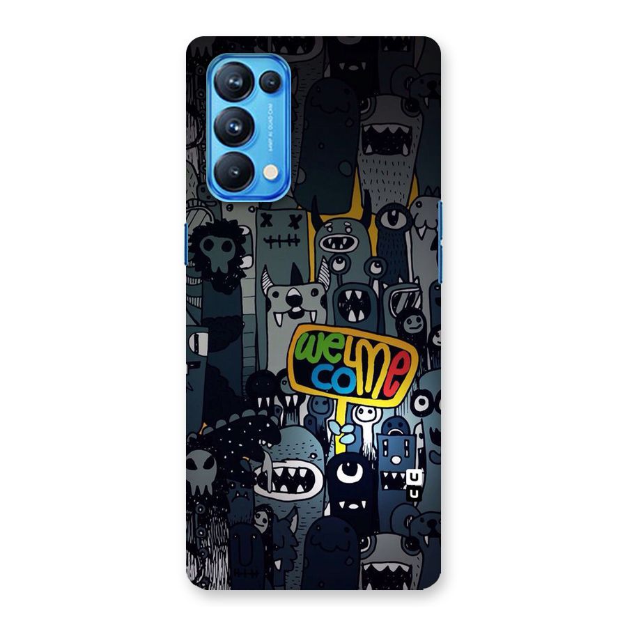 Ghost Welcome Back Case for Oppo Reno5 Pro 5G