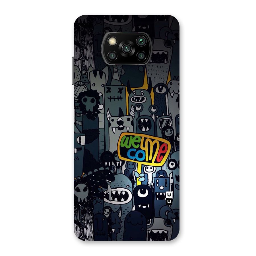 Ghost Welcome Back Case for Poco X3