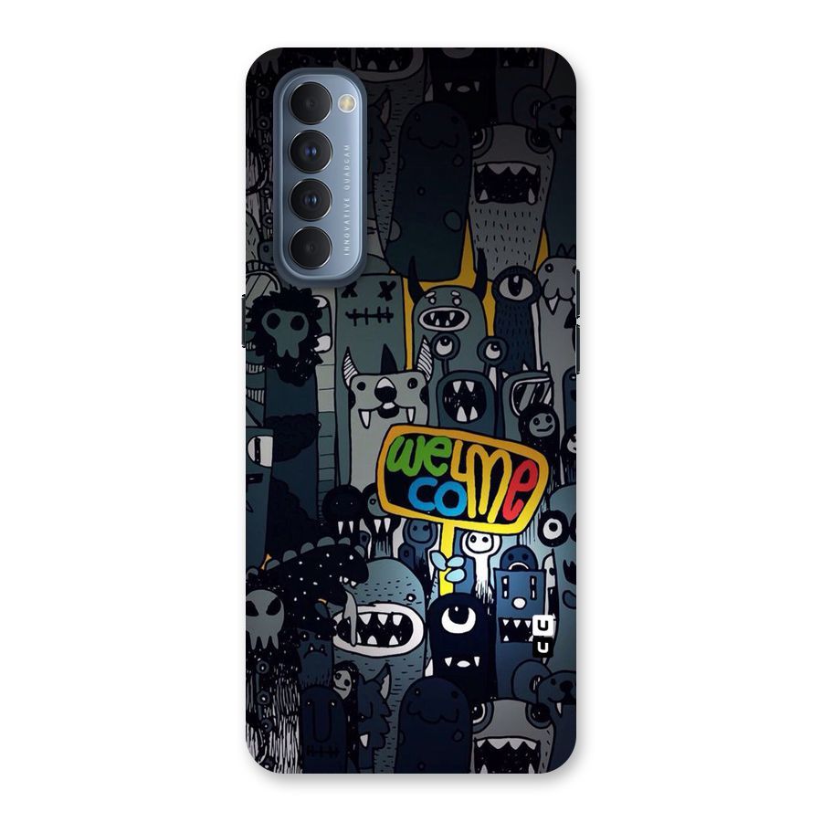 Ghost Welcome Back Case for Reno4 Pro