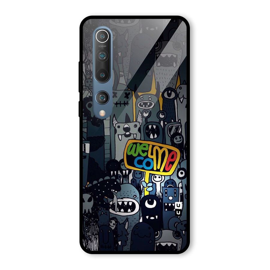 Ghost Welcome Glass Back Case for Mi 10