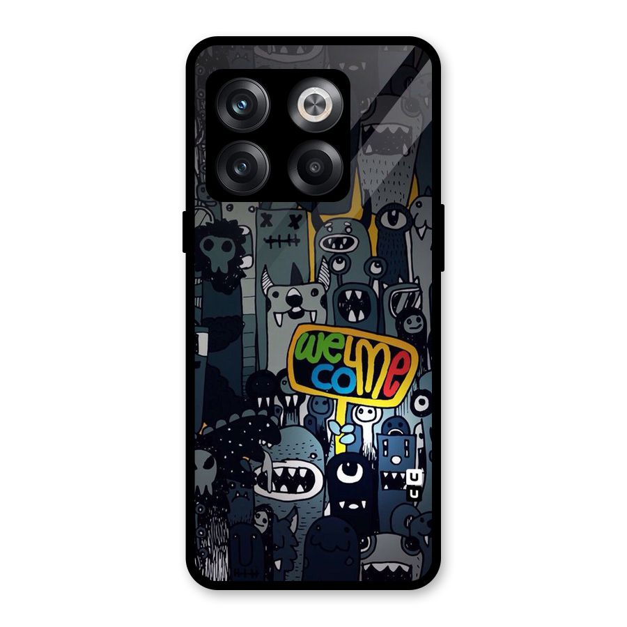 Ghost Welcome Glass Back Case for OnePlus 10T