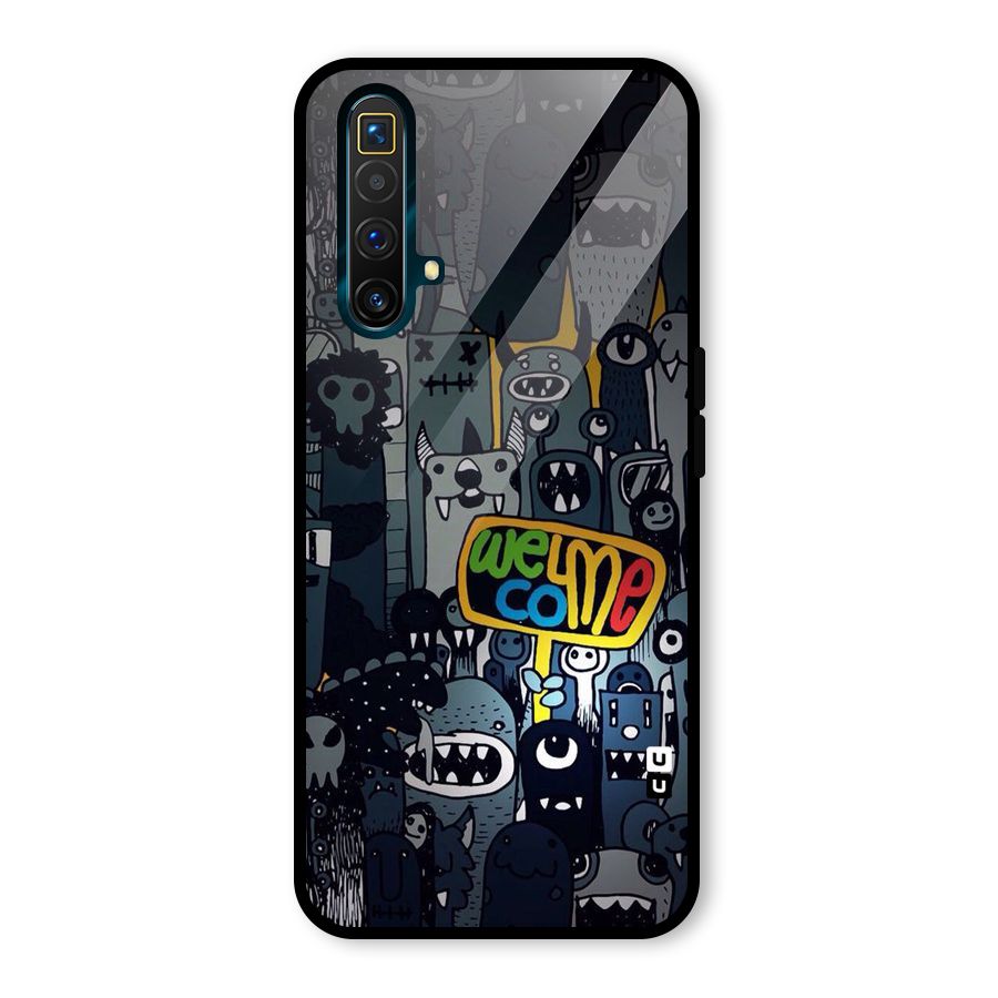 Ghost Welcome Glass Back Case for Realme X3