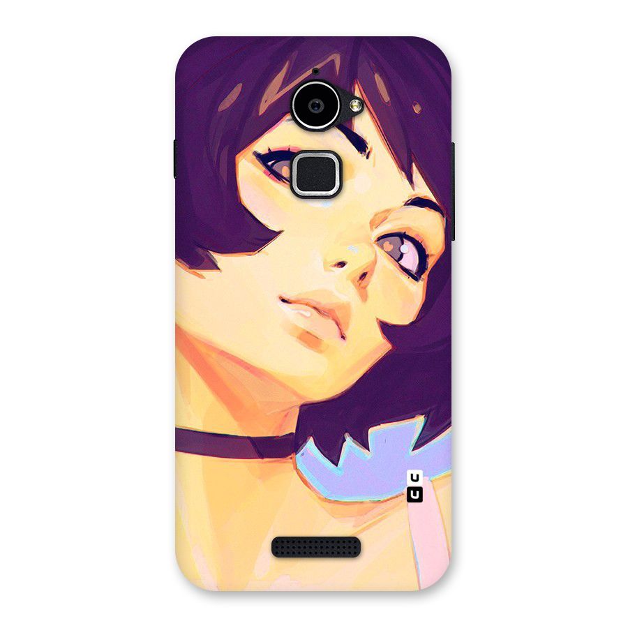Girl Face Art Back Case for Coolpad Note 3 Lite