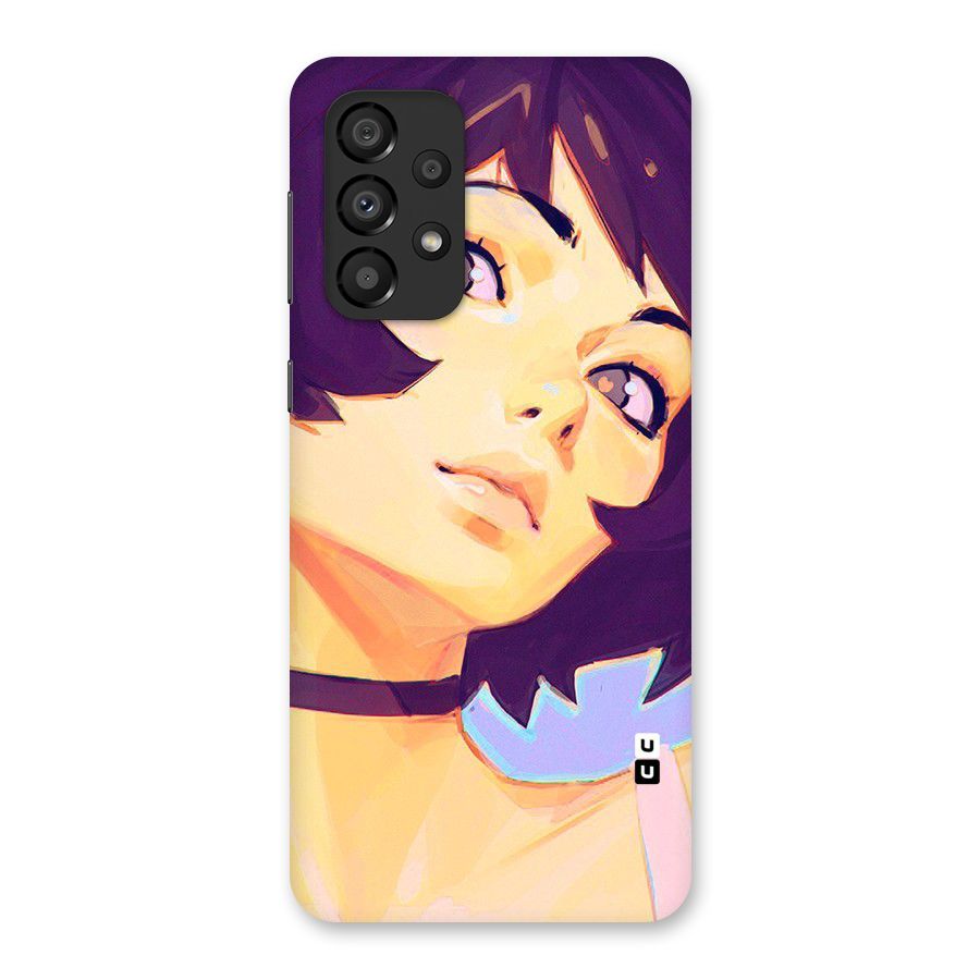 Girl Face Art Back Case for Galaxy A33 5G