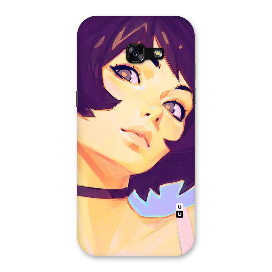Girl Face Art Back Case for Galaxy A5 2017