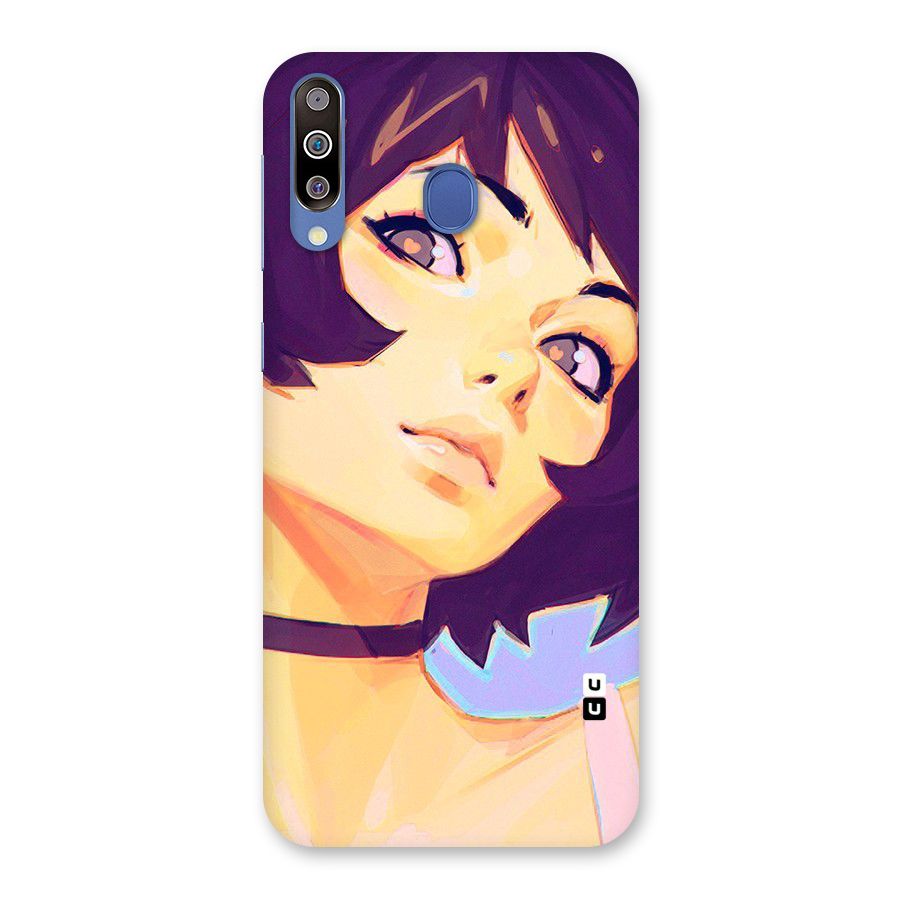 Girl Face Art Back Case for Galaxy M30