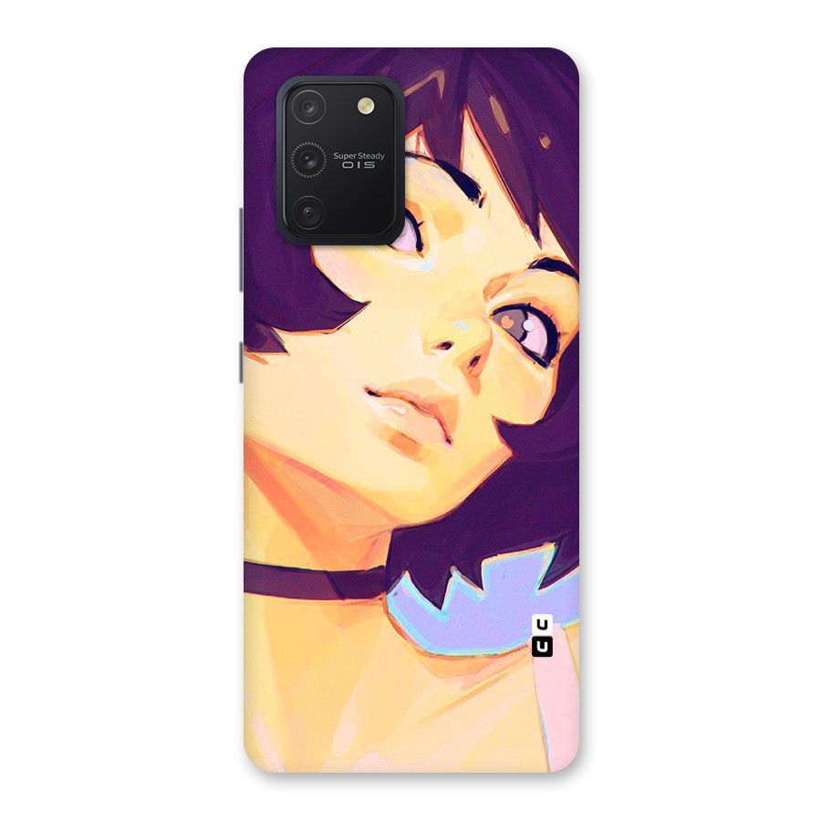 Girl Face Art Back Case for Galaxy S10 Lite
