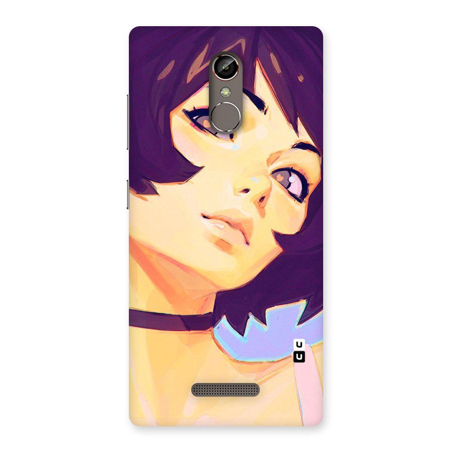 Girl Face Art Back Case for Gionee S6s