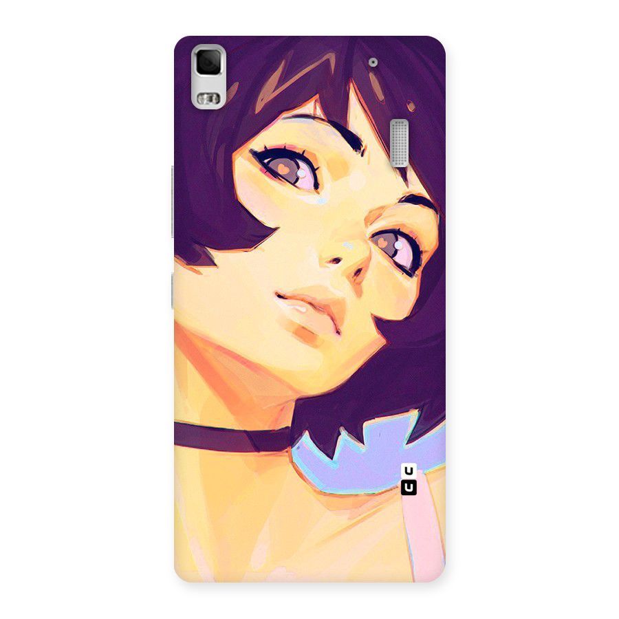 Girl Face Art Back Case for Lenovo K3 Note