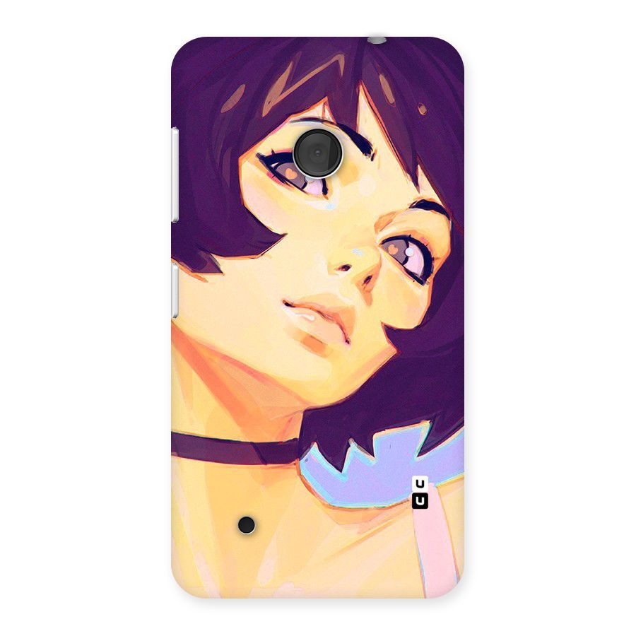 Girl Face Art Back Case for Lumia 530