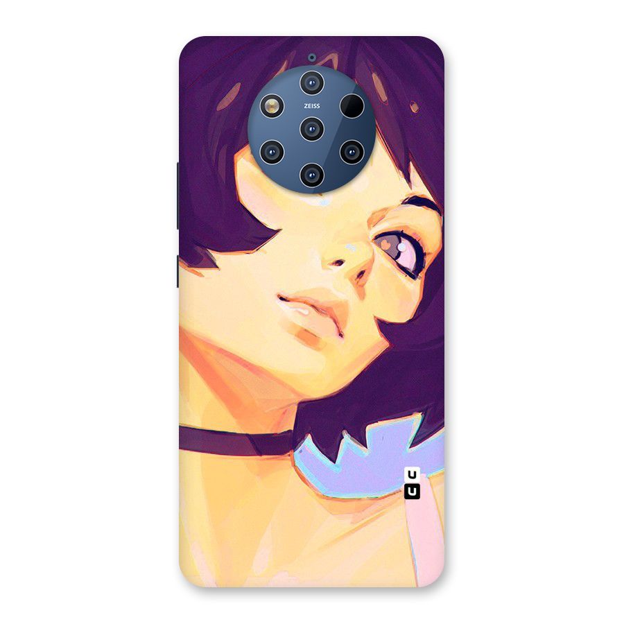 Girl Face Art Back Case for Nokia 9 PureView