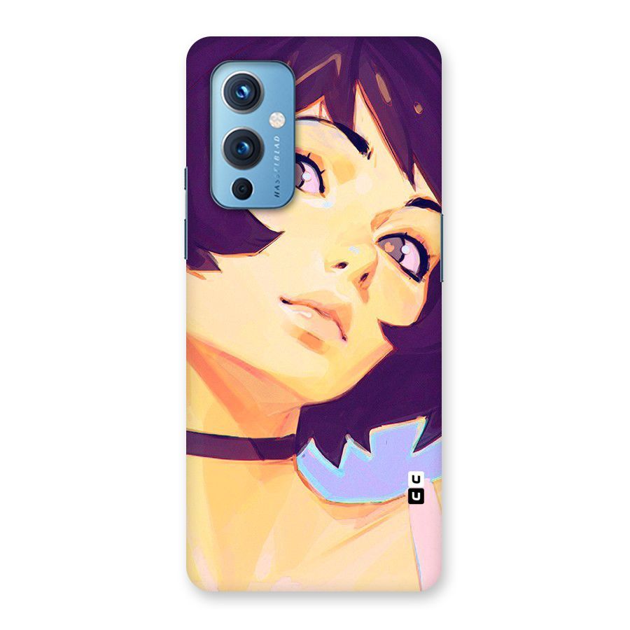 Girl Face Art Back Case for OnePlus 9