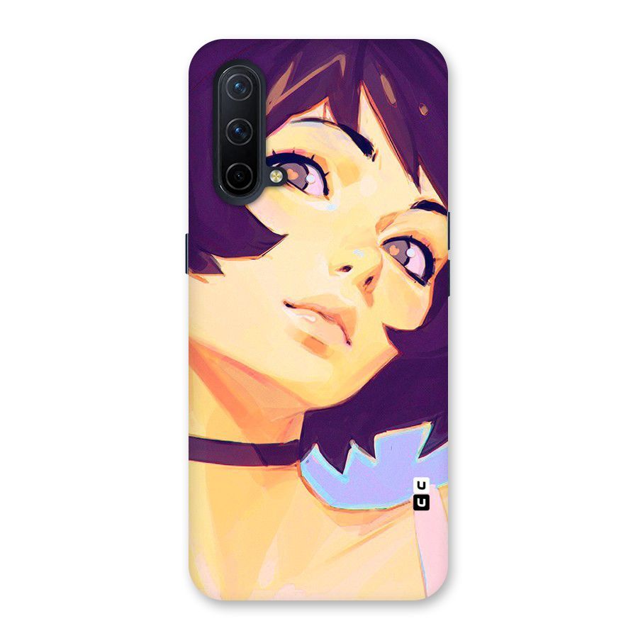 Girl Face Art Back Case for OnePlus Nord CE 5G