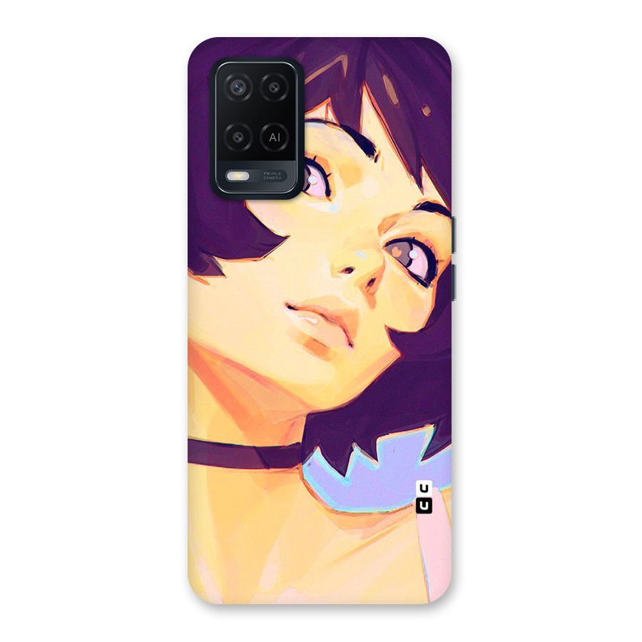 Girl Face Art Back Case for Oppo A54