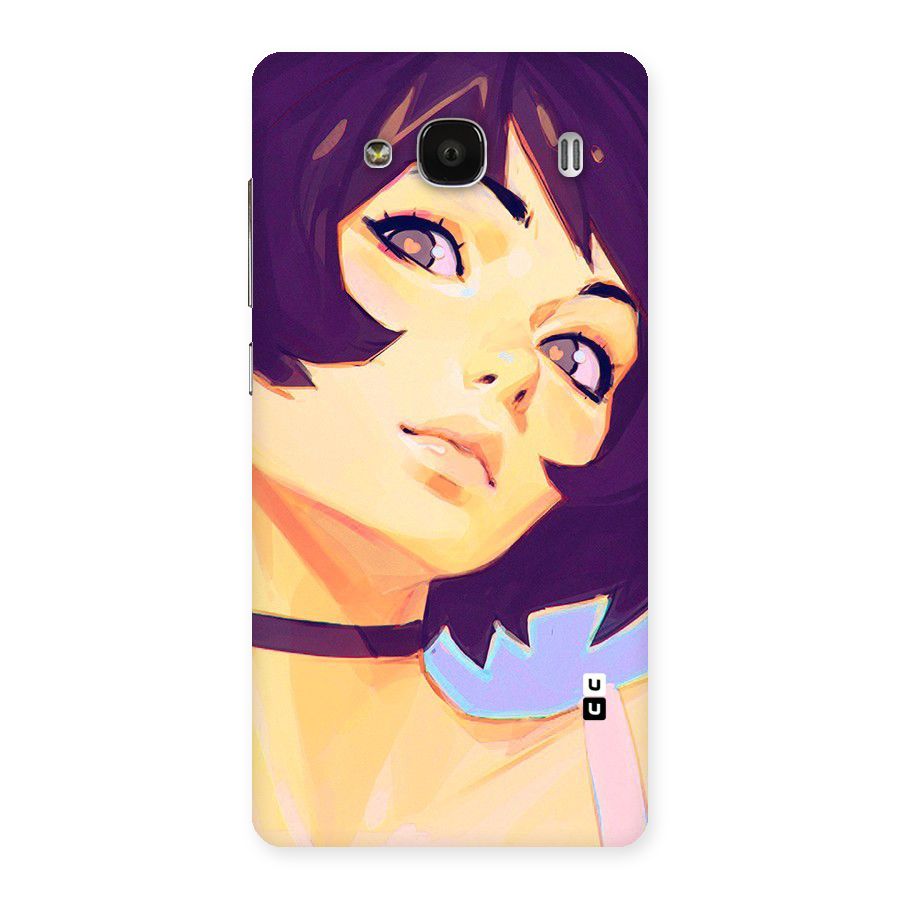 Girl Face Art Back Case for Redmi 2s